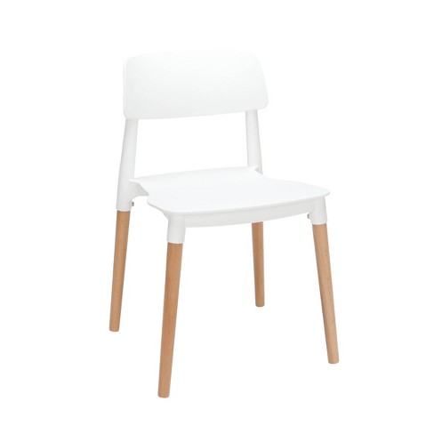 Set Of 4 18 Mid Century Modern Plastic, Plastic Dining Chairs Set Of 4