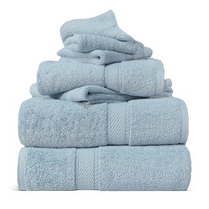 Luxury Egyptian Cotton Heavyweight Ultra-Plush Towel Set by Blue Nile Mills - 1 of 4