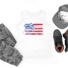 The Juniper Shop Watercolor Flag Coquette Youth Tank Top - 4 of 4