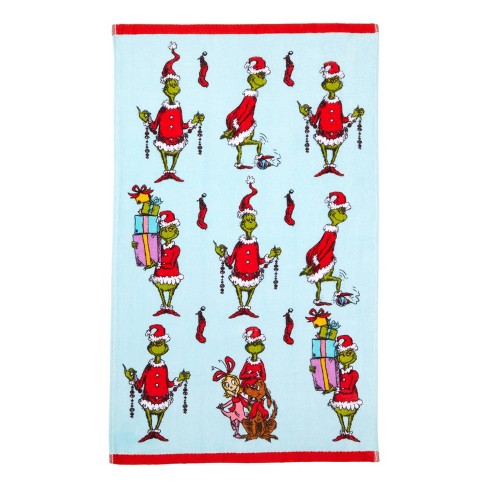 Grinch hand towels hotsell