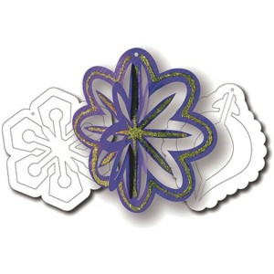 Roylco 3D Die Cut Ornaments Pk30 - 1 of 1