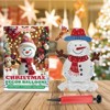 Paaaawaters Christmas balloons, standing Santa Claus, reindeer, atmosphere decoration. - 2 of 4