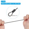 Unique Bargains Locker Luggage Bike 4 Digit Combination Lock with Security Cable Set - 3 of 4