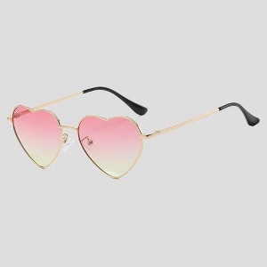 Anna-Kaci Women's Stylish Heart-Shaped Polarized Sunglasses UV400 Protection for Outdoor Activities - 1 of 4