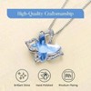 Tone Butterfly Birthstone Necklace with 18+2 Chain, Gift for Mother's Day, Birthday, Women Daughter - 3 of 4