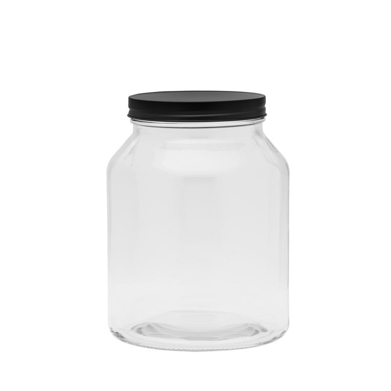 Amici Home Branson Glass Storage Jar, Airtight Food Storage, For Kitchen & Household, 4 of 5