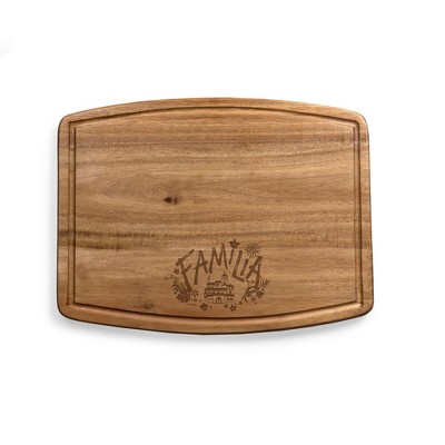 Toscana Disney Encanto Familia Ovale Acacia Cutting Charcuterie Board