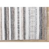 Rug Branch Southwestern Stripes, Southwestern White Indoor Area Rug - 5' x 8' - 4 of 4
