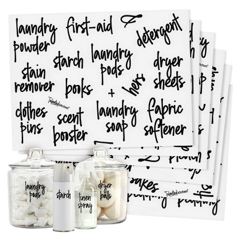 Makeup Organizer Label Decals Makeup Labels for Storage and