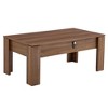 Dolonm Multi-Functional MDF Coffee Table with Password Lock, Hidden Storage for Firearms & Wine, 39.3" x 21.6" x 16.6", Modern Home Decor - 2 of 4