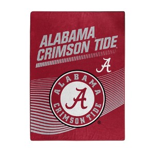 NCAA Alabama Crimson Tide 60" x 80" Raschel Throw Blanket - 1 of 4