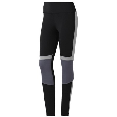 Reebok Womens Paneled Legging Yoga Pants