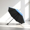Unique Bargains Umbrella Manual Dual-use Small Flowers Sun Protection Vinyl Impact Cloth 38.58"x26.77" 1 Pcs - 2 of 4