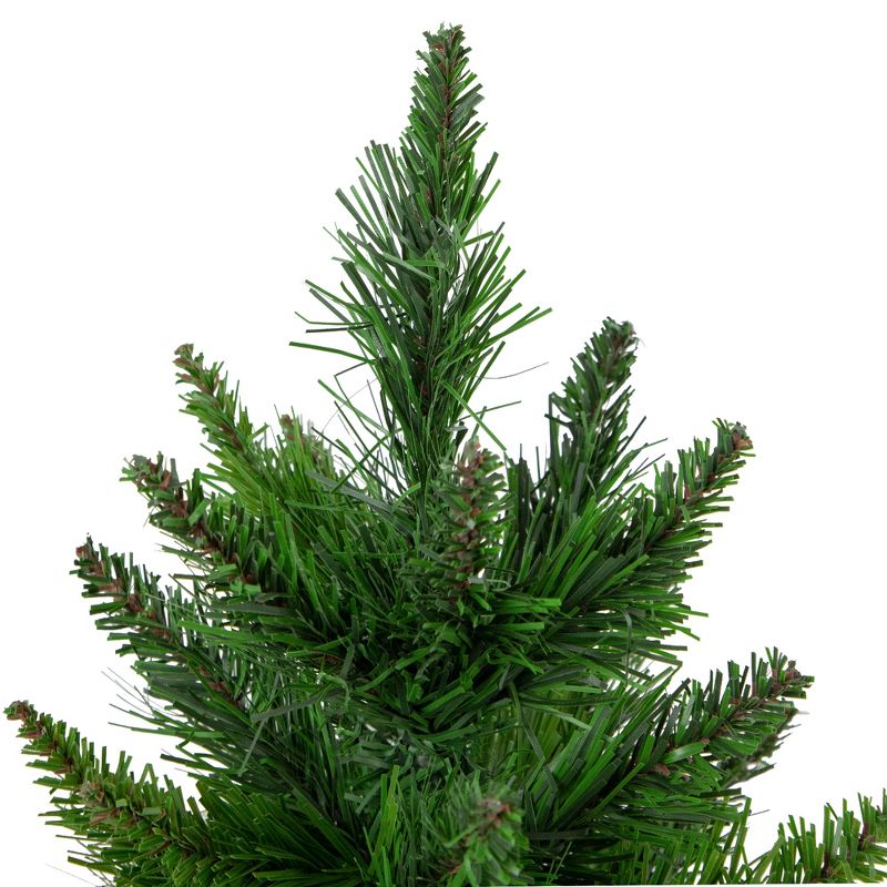 Northlight 1.5 FT Mini Balsam Pine Medium Artificial Christmas Tree in Burlap Base - Unlit, 5 of 8
