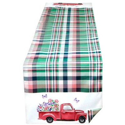 The Lakeside Collection Spring Truck Placemats and Runner