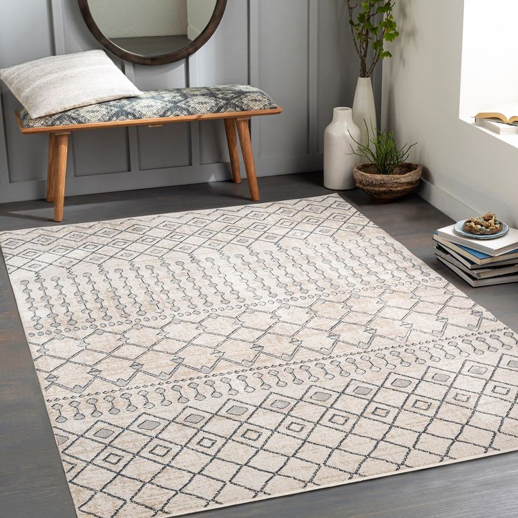 Livabliss Lavadora Washable Woven Indoor Area Rugs, 3 of 8