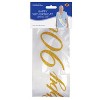 Beistle Gltrd Happy  90th  Birthday Satin Sash, 33" x 4", (2/Pkg) Multicolored - 3 of 3