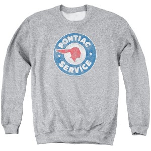 Pontiac Vintage Pontiac Service Adult Crewneck Sweatshirt - 1 of 4