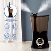 Air Innovations Ultrasonic Cool Mist Top Fill Digital Humidifier - Black - 3 of 4