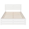 AFI Furnishings Oxford Queen Bed with Footboard and USB Turbo Charger in White - 4 of 4
