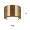 Kichler Lighting Tibbi 1 - Light Flush Mount in  Champagne Bronze - 3 of 4