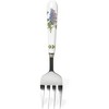 Portmeirion Botanic Garden Serving Fork, 9 Inch Stainless Steel Serving Fork with Porcelain Handle, Garden Lilac Motif - 2 of 4