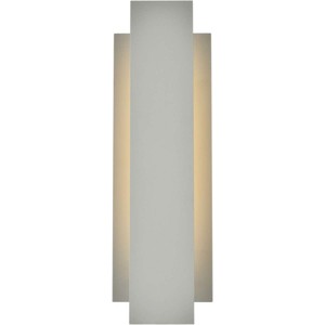 Elegant Lighting Raine Integrated LED wall sconce in silver - 1 of 4