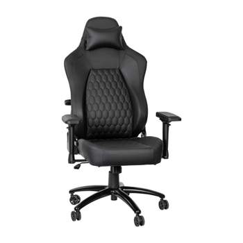 Monoprice WFH Ergonomic Office Chair Adjustable Headrest Lumbar Support Armrests