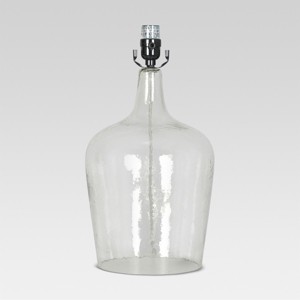 Artisan Glass Jug Large Lamp Base Clear - Threshold™ - 1 of 1