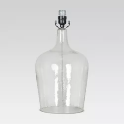 Artisan Glass Jug Large Lamp Base Clear - Threshold™
