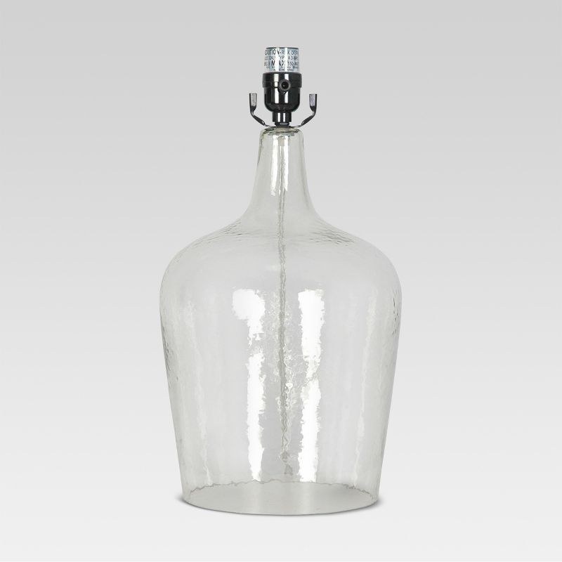 Artisan Glass Jug Large Lamp Base Clear - Threshold&#153;, 1 of 8