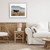 Stupell Industries Moose Wanderer Mountain Valley Framed Print Under Glass - 3 of 4