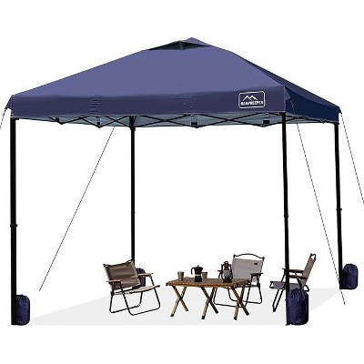 Anybear 10x10FT Navy Blue Pop Up Canopy Tent with Air Vent Waterproof