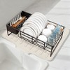 REGALWOVEN Silicone Dish Drying Mat for Kitchen Counter, Easy Clean Waterproof Kitchen Mat, Silicone Mat, Fits Under Dish Rack 1 Pc - 2 of 4