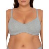 Smart & Sexy Women's Comfort Cotton Scoop Neck Unlined Underwire Bra - 3 of 4