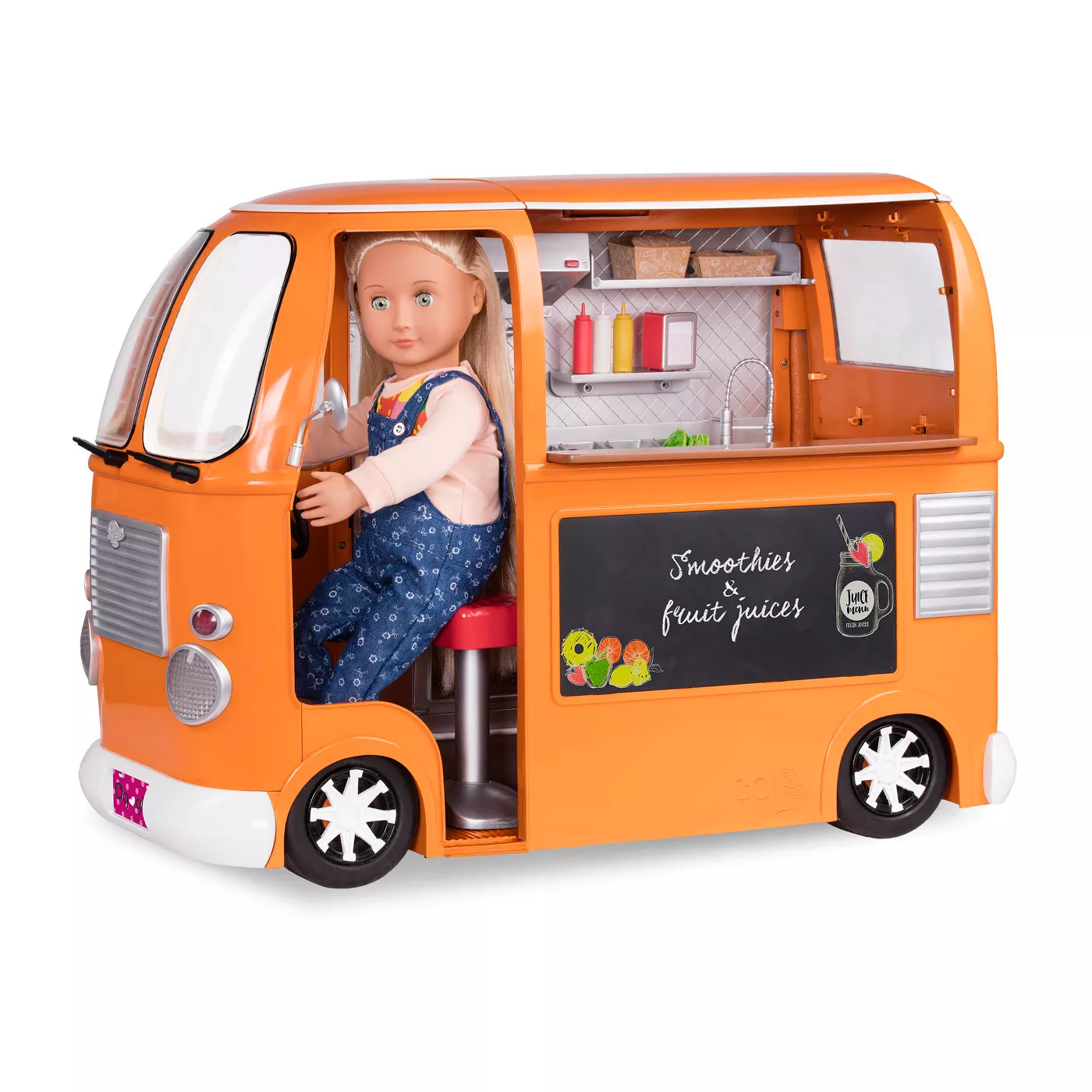 Our Generation Grill to Go Food Truck Deluxe Accessory Set for 18" Dolls - image 1 of 7