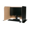 Flipside Products Computer Lab Privacy Screens, Small, 22" x 22.5" x 20", 3 Per Packs, 2 Packs - 2 of 2