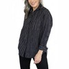 Women's Habitat Flip Stripe friend Shirt - habitat - 3 of 4