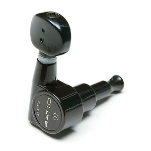 Graph Tech Ratio 6-In-Line Electric Guitar Tuning Machine Heads - 1 of 1