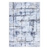 Abstract Indoor Rug Modern Stripes Area Rug Machine Washable, Ultra-Thin Non Slip Soft Large Living Room Floor Rugs - 3 of 4