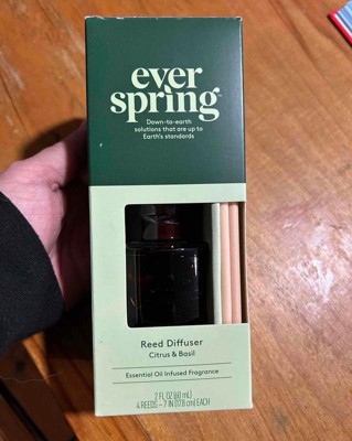 Citrus & Basil Essential Oil Blend - 0.5 Fl Oz - Everspring™ : Target