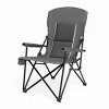 KWPZQEB Folding Camping Chairs, Portable Chair with Cup Holder and Carry Bag, Portable Collapsible Chair for Beach, Lawn, Outdoor Sports - 3 of 4