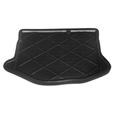 X AUTOHAUX Rear Trunk Tray Boot Liner Cargo Floor Mat Cover for Ford Fiesta 11-12 14-15