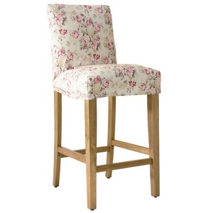 Slipcover Bar Stool Cluster Faded Red - Simply Shabby Chic