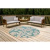 Liora Manne Capri Coastal Indoor/Outdoor Rug.. - 2 of 4