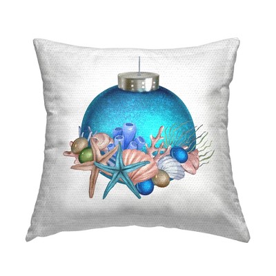 Stupell Industries Glitzy Sea Life Holiday Ornament