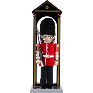 Steinbach Handmade Wooden Nutcracker, Queens Guard, 22" - 1 of 2