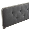 Modway Collins Tufted King Fabric and Wood Headboard - 3 of 4