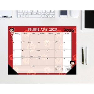 Willow Creek Press 17"x12" 2026 Betty Boop Small Monthly Deskpad - 1 of 4