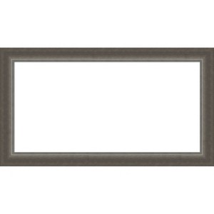 Amanti Art Domus Dark Silver Framed Dry Erase Magnetic Board - 1 of 4